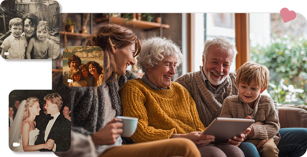 Image with all family